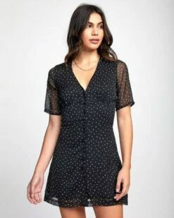 RVCA Gila In Black Dress