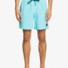 Quiksilver Beach Please 17" Volleys In Blue Boardshort