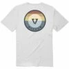 Vissla Medallion Organic Pocket Tee Shirt In White