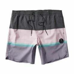 Vissla Point Breaker Ecolastic Volley In Phantom (Pha) Boardshort