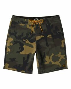 Billabong All Day Lo Tide 17" In Camo (Cmm) Boardshort