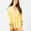 Rip Curl Classic Surf In Gold Shirt