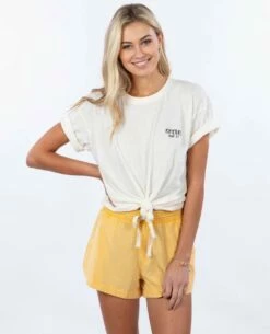 Rip Curl Coastal Search Oversized In Bone (Bo Shirt