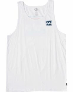 Billabong Crayon Wave In White Tank Top