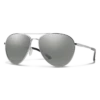 Smith Layback In Platinum Sunglasses