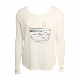 In The Lineup Long Sleeve In White Shirt