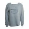 In The Lineup Crewneck In Mist Sweatshirt