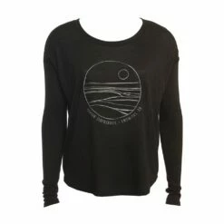 In The Lineup Long Sleeve In Black Shirt