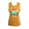 Sunset Bear In Gold Tank Top