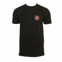 Vans Warped Circle In Black Shirt