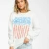 Billabong Best Of Times In Salt Crystal Sweatshirt