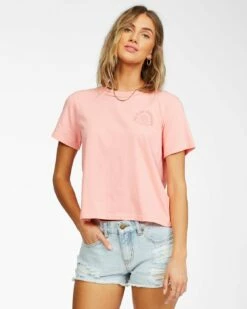 Billabong Eco Rockers In Coral Shirt