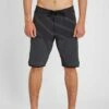 Volcom Lido Heather Mod-Tech In Black Boardshort