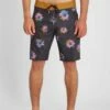 Volcom Natural Visions Stoney 19 In Black Boardshort