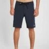 Volcom Dead Lido Mod-Tech In Black Boardshort