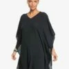 Roxy Moon Blessing Poncho Beach Coverup In Anthracite (Kvj0) Dress