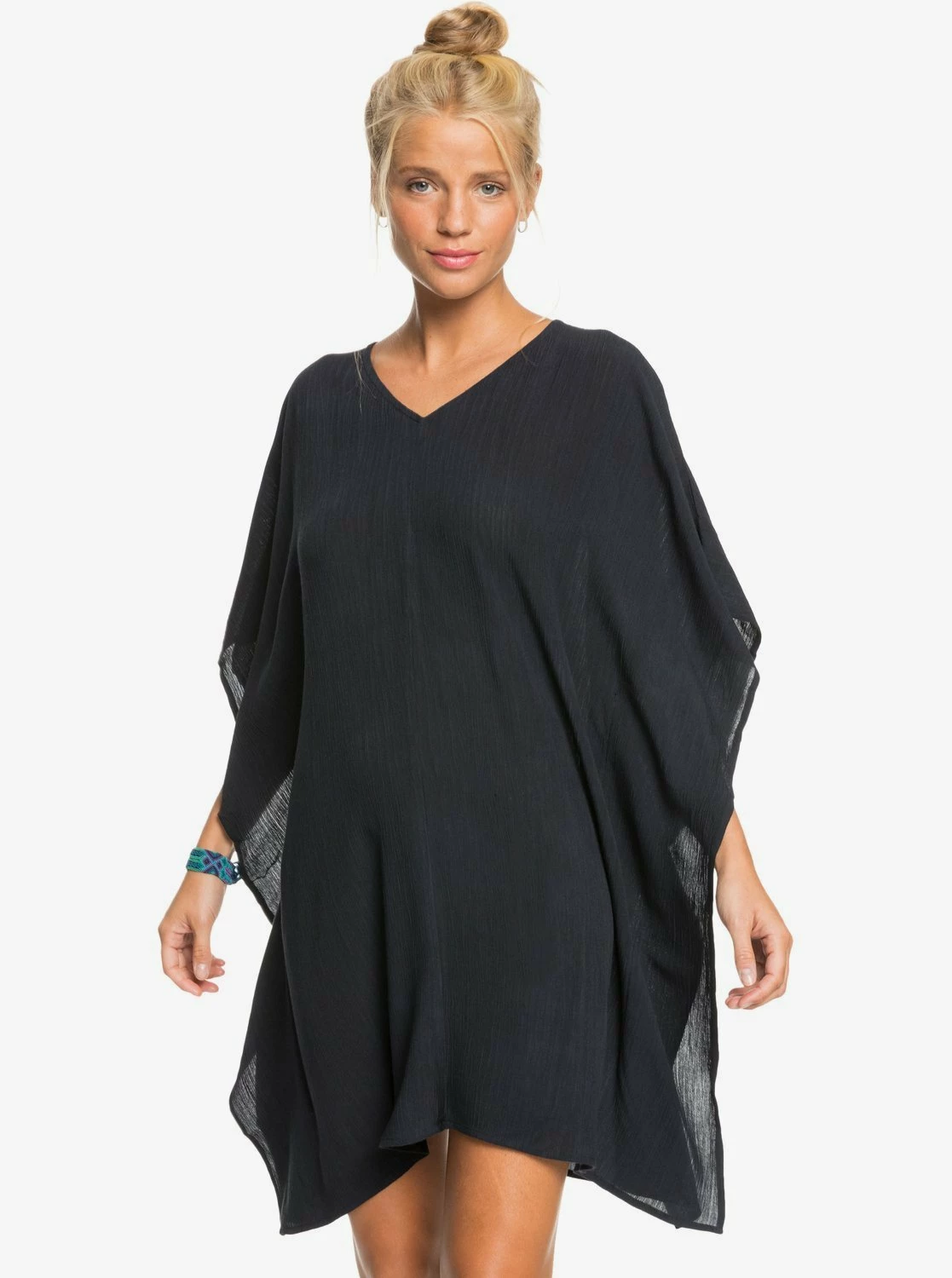 Roxy Moon Blessing Poncho Beach Coverup In Anthracite (Kvj0) Dress 1 Roxy Moon Blessing Poncho Beach Coverup In Anthracite (Kvj0) Dress
