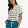 Roxy Yarn Dye Spt Pocket In Coral Shirt