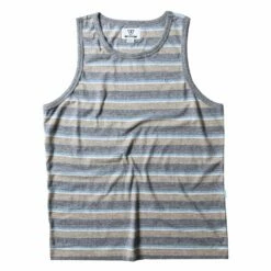 Vissla Trout In Dark Naval Heather Tank Top