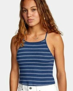 RVCA Hat Trick In Ink Tank Top