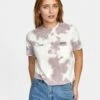 RVCA Small Short Sleeve In Tie Dye Shirt