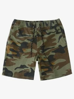 Quiksilver Cabo Shore In Waterman Camoflage Shorts