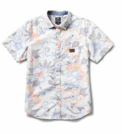 Vans X Tudors Buttondown In Tudor Floral Woven Shirt