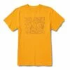 Vans X Tudors T-Shirt In Saffron Shirt