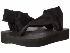 Sanuk Yoga Sling Wedge (black)