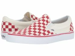 Vans Classic Slip-ontm ((primary Check) Racing Red/white)