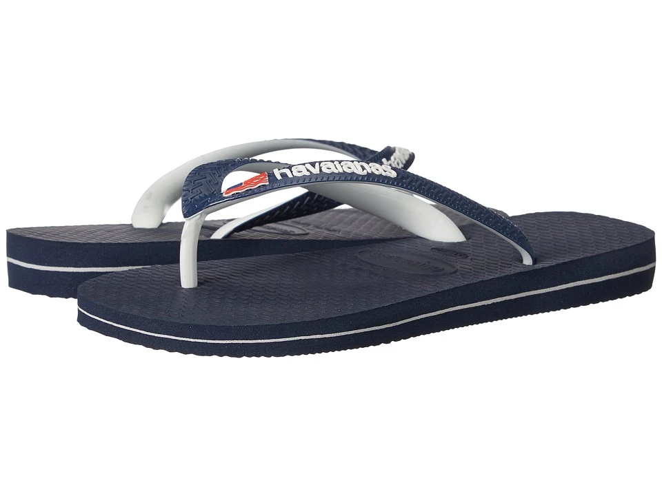 Havaianas Usa Logo Sandal (navy Blue) 1 Havaianas Usa Logo Sandal (navy Blue)