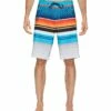 Quiksilver Everyday Stripe Vee 21 Boardshorts (cherry Tomatoe)