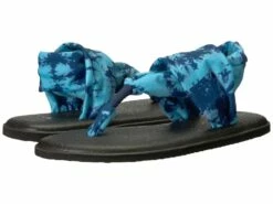 Sanuk Yoga Sling 2 Prints (navy Tye-dye)