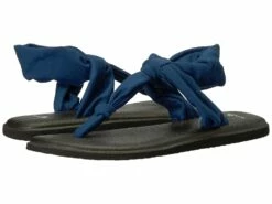 Sanuk Yoga Sling Ella (navy Peony)