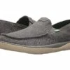 Sanuk Vagabond Tripper Grain Slub (charcoal Slub)