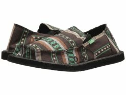 Sanuk Vagabond Funk (green Blanket)