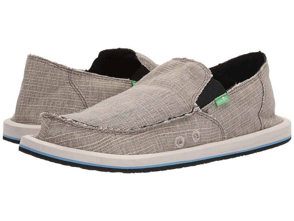 Sanuk Vagabond Grain Slub (grey) 1 Sanuk Vagabond Grain Slub (grey)