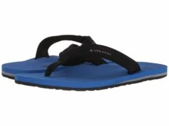Volcom Driftin Leather Sandal (blue)