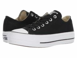 Converse Chuck Taylor(r) All Star Canvas Lift (black/garnet/white)