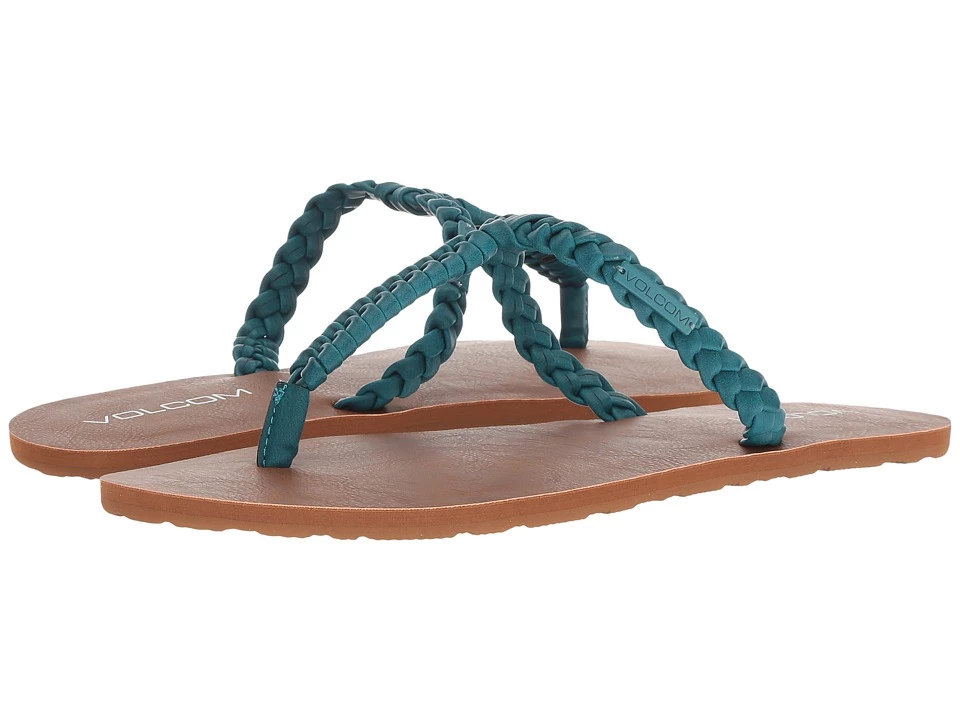 Volcom Fishtail Sandals (teal) 1 Volcom Fishtail Sandals (teal)