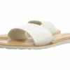 Volcom Simple Slide Sandals (white)