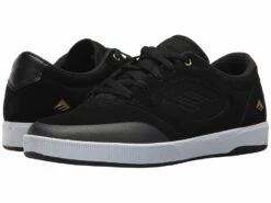 Emerica Dissent (black/white/gold)