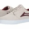 Lakai Griffin (white/burgundy Suede)