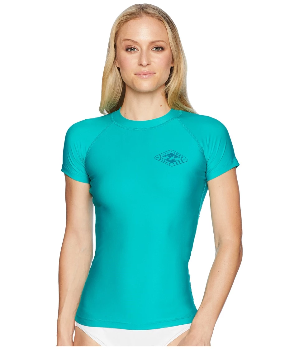 Billabong Core Performance Fit Short Sleeve (nile Green) 1 Billabong Core Performance Fit Short Sleeve (nile Green)