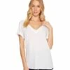 HURLEY Perfect V Short Sleeve Tee (white)
