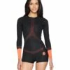 Rip Curl Madi Long Sleeve Boyleg Spring Suit (black)