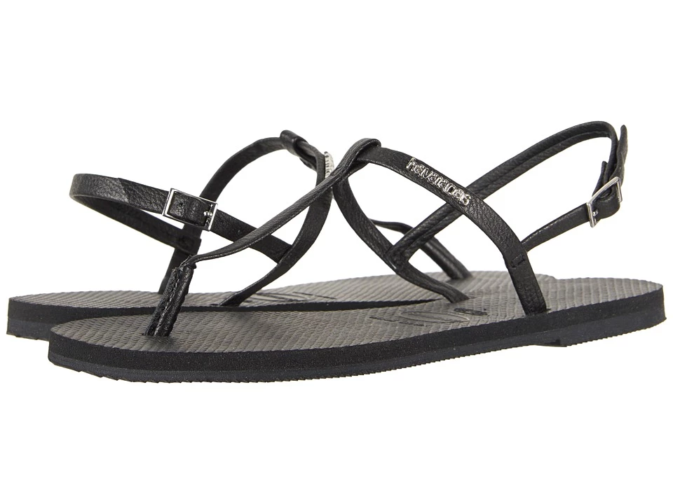 Havaianas You Riviera Sandals (black) 1 Havaianas You Riviera Sandals (black)