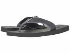 Havaianas Urban Basic Flip Flops (black/grey)