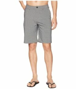 Quiksilver Union Stripe 21 Amphibian Shorts (black)
