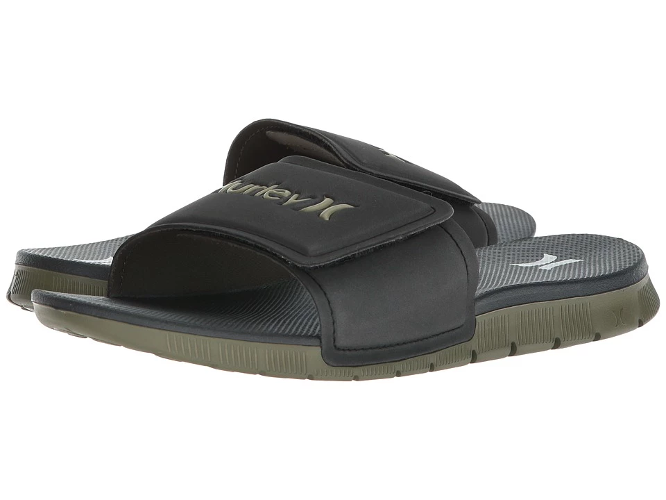 HURLEY Fusion 2.0 Slide (black/white/olive) 1 HURLEY Fusion 2.0 Slide (black/white/olive)